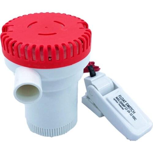 Bilge Submersible Water Pump 12V 24V 2000GPH Set With Switch Boat Motor Homes Houseboat Aquario Filter Accessories Aquarium