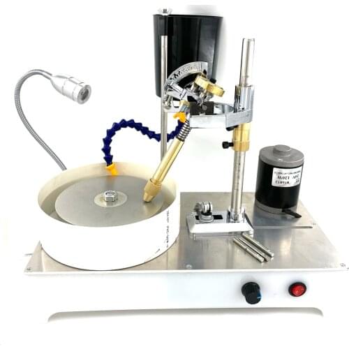 110V-240V Gem Faceting Machine Jewelry Polisher Jade Flat Grinder 1800RPM Gemstone polishing Instruments
