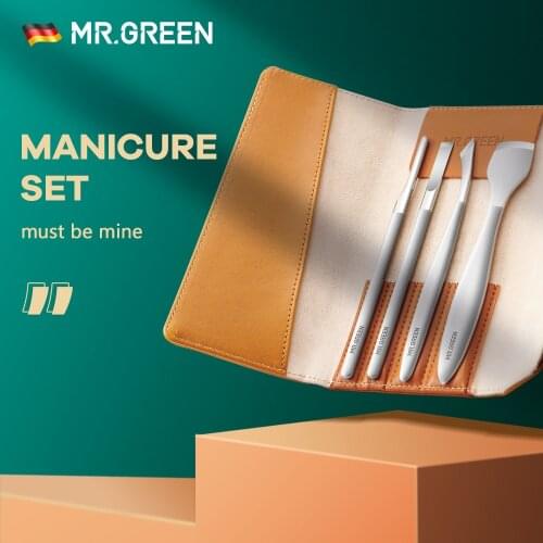MR.GREEN Foot Scraper Pedicure Tool Nail Nippers Ingrown Toenail Professional Sharp Blade Kit Callus Cuticle Curving Stainless