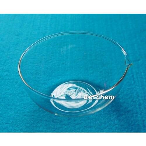60mm,Glass Evaporating Dish,Flat Bottom,Lab Chemical Glassware,OD 6CM