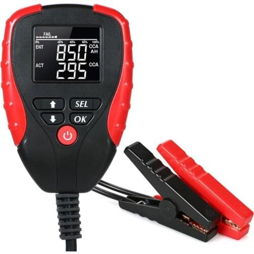 Free Shipping 12V Digital Car Battery Tester Automotive Voltage Battery Load Analyzer Automotive Diagnostic Tool Battery Meter