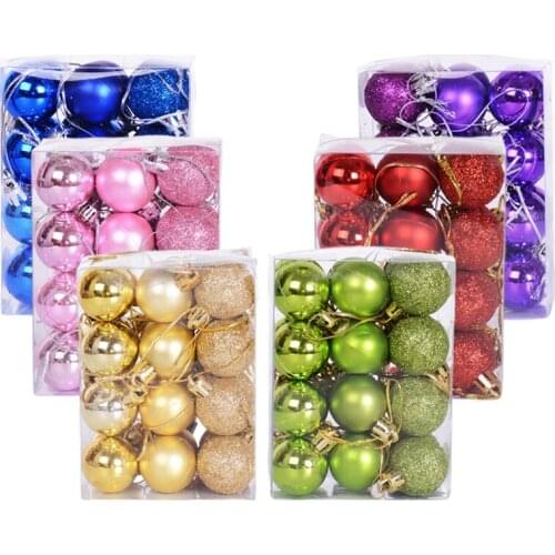 Christmas Tree Ball Decorations Ornament Hanging Pendant Merry Christmas Decor For Home 2020 Xmas Natal Gift Happy New Year 2021