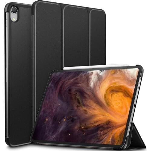 Smart Magnetic Case For New iPad Pro 11 2018 Release Ultra Slim Shockproof PU Leather Trifold Stand Cover For iPad Pro 11 Case