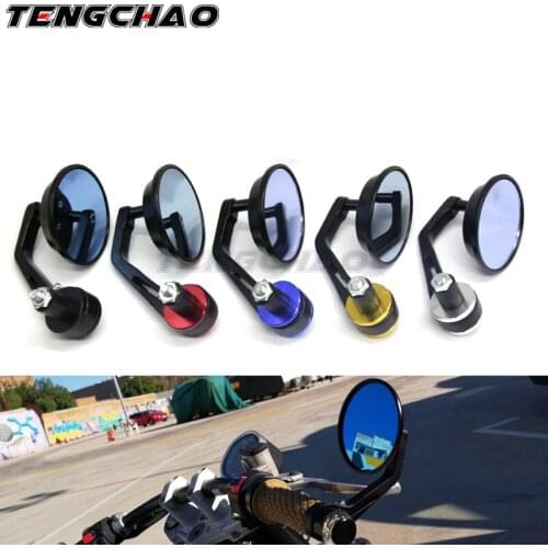 Universal 7/8''22MM motorcycle mirror aluminum handlebar rearview mirror accessories For SUZUKI HAYABUSA/GSXR1300 B-KING