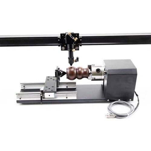 Rotational Rotary Axis Router Accessory F Style, Rotary Axis With Track for Scroll Stigma Bamboo