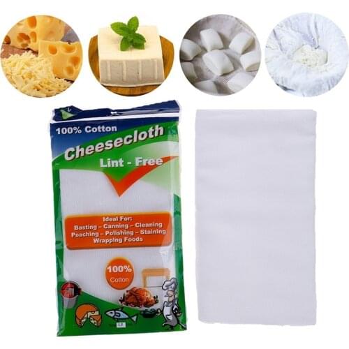 1.5 Yards Gauze Cheesecloth Absorbent Fabric Cotton Cheese Cloth Baking Tool
