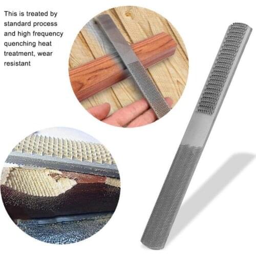 1 Piece 4 In 1 Semicircular Coarse Tooth Wood Flat File Carving Files Woodworking Tool