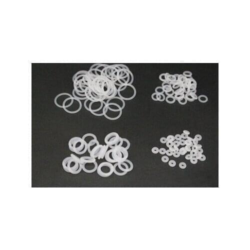 100pcs silicone O-ring, ozone-resistant and heat-resistant waterproof sealing ring 10-32x3.1mm