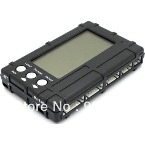 Brand New 3 in 1 2S-6S Lipo/Li-Fe Polymer System Battery Balancer LCD Monitor Checker Tester Meter Discharger Free shipping