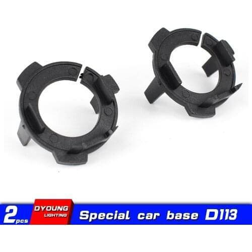 2pcs LED H7 Adapter Headlamp Headlight Replacement Bulb Holder for VW NEW Lavida Gran Lavida Touran Tiguan D113