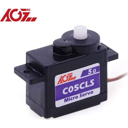 AGFRC C05CLS 6.2g Light Weight 1KG 0.075Sec High Torque High Speed Coreless Motor Micro Digital Servo for Fixed Wing Aircraft