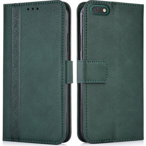 Luxury Flip Wallet Leather Case for Huawei Enjoy 8e Youth Magnetic Book Protect phone back Cover