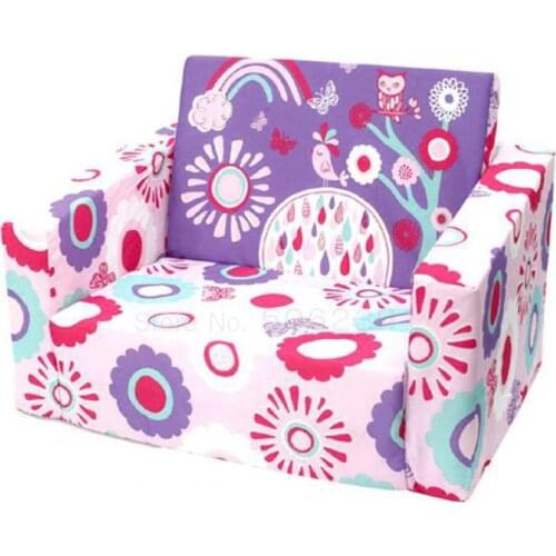 Childrens Sofa Baby Sofa Bed Cartoon Cloth Art Lovely Removable And Washable Australian Flipout Sofa