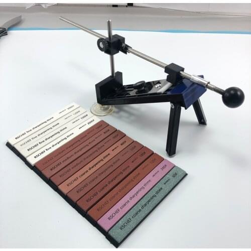 Fixed knife sharpener with multi high quality stones sharpening stone Kitchen Knife Fixed whetstone grind sharpening system