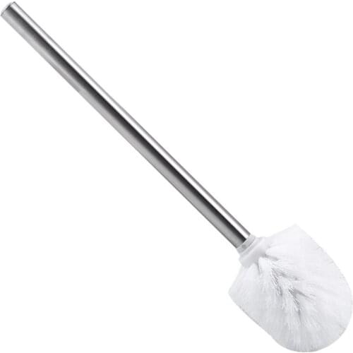 Hot Replacement Toilet Brush, Stainless Steel, White, 8*35cm