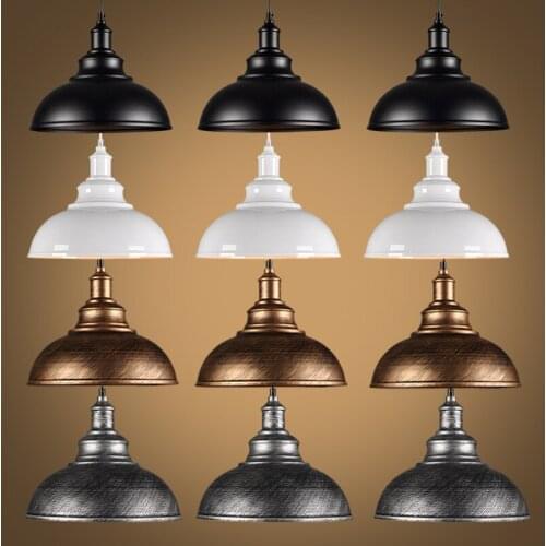 Loft Industrial Pendant Lights Vintage RH Edison Hanging Lamp E27 110 220V Pendant Lamps For Home Decor Restaurant Luminarias