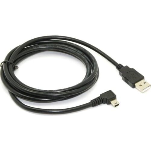 Mini USB 5pin Male Right Angled 90 Degree to USB 2.0 Male Data Charge Cable 50cm 180cm 500cm USB mini-b Angle 0.5m 1.8m 5m