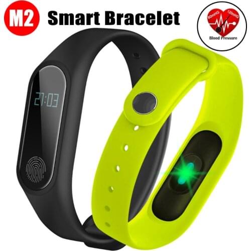 Newest Smart Bracelet M2 Waterproof Band Heart Rate Monitor Bluetooth Smart Bracelet Sleep Fitness Tracker Pedometer Wristb