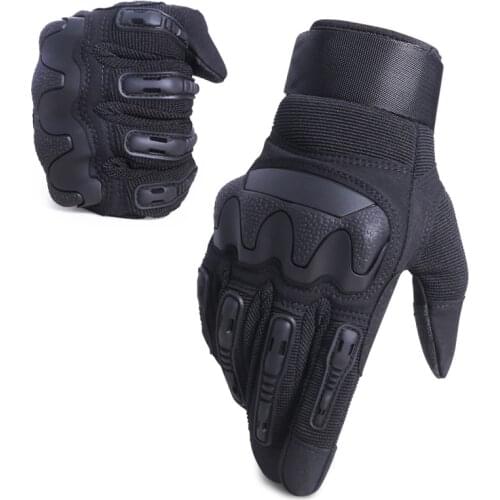 Outdoor Tactical Gloves Motorcycle Male Full Finger Gloves Touch Screen Armor Riding Fitness Protection Training Tactical Glvoes