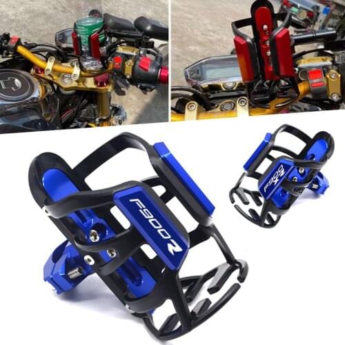 High Quality Motorcycle CNC Water Bottle Drink Cup Stand Water Holder Crash Cup Holder For BMW F900R F900XR F900 R/XR