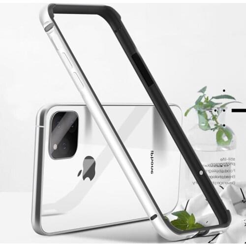 Luxury Bumper Case For iPhone 11 Pro Max original Metal Frame For iPhone 11 X XS XR 7 8 Plus SE 2020 SE2 Green Phone Accessories