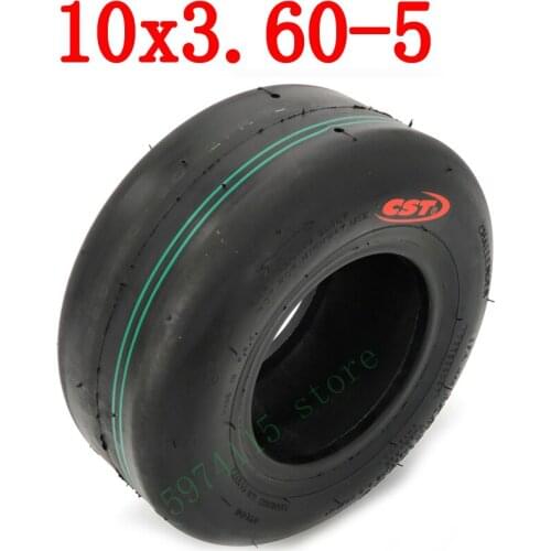 High Quality 5 Inch Tire 10x3.50-5 Vacuum Tubeless Go Kart Front Wheel Drift Tire