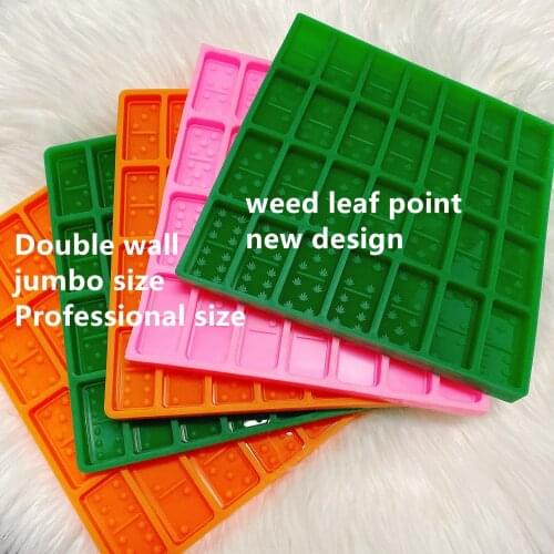 LOVE'N design LV004D resin game mould Professional size Double 6 Domino Silicone Mold for DIY glitter item