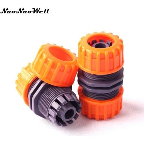 4pcs NuoNuoWell 1/2" 16mm Quick Connector Tap Connector for Garden Micro Irrigation Watering Hose Pipe Fitting Adapter Coupling
