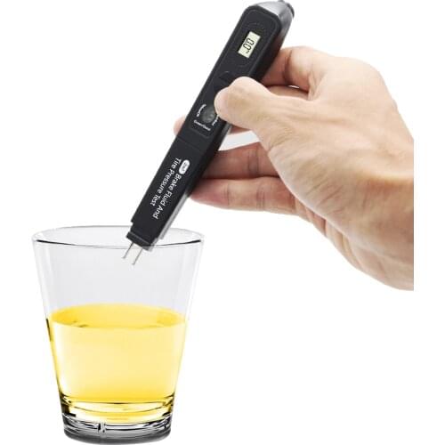 Brake Fluid Liquid Tester Pen With 5 LED with Tire pressure tester 2 IN 1 Diagnostic Tool With Pry Tool Gift Auto Vehicle Tool