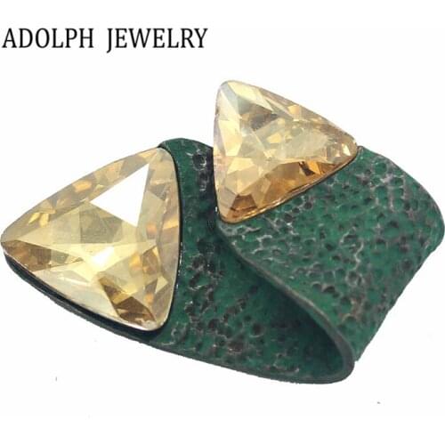 ADOLPH Jewelry New Accessories Vintage Glass Drill irregular Crystal Zinc Alloy Brooch for Women Dress Scarf Brooch Pins Hot
