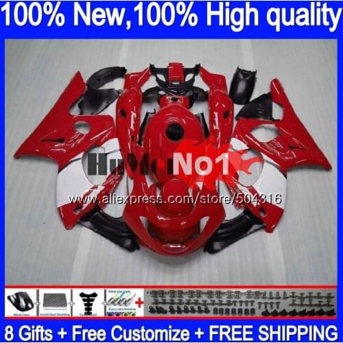 YZF 600R For YAMAHA Thundercat YZF-600R 39MC.35 Red white YZF600R 2002 2003 2004 2005 2006 2007 96 02 03 04 05 06 07 Fairing