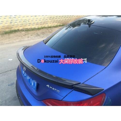 Stock Fit for Mercedes-Benz CLA W117 CLA260 CLA45 Piecha carbon fiber rear spoiler rear wing
