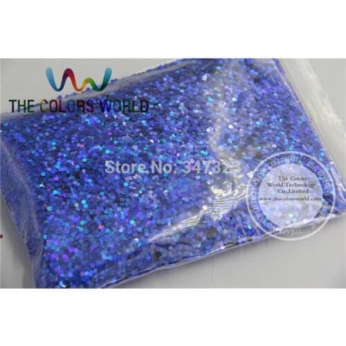 1.5MM Laser Royal Blue Color Glitter Spangles ,holographic Color Sequins for nail art or Other DIY decora