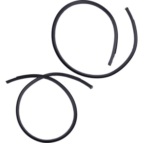 2pcs Roof Moulding Trim Weatherstrip Seal Fit for Honda Fit Jazz 2009-2014 74316-TF0-003 74316TF0003 74306-TF0-003 74306TF0003