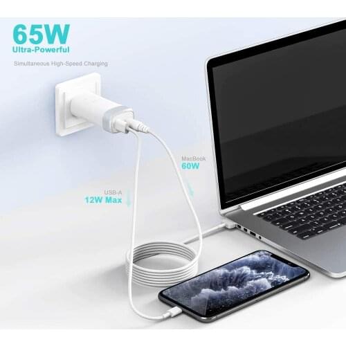 60W Mini Charger for MacBook Pro 13 inch Retina Display Magnetic 2 T-tip Portable USB Power Adapter For A1425 / A1435 / A1502