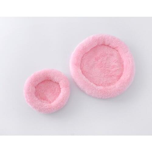 Hamster Nest Pad Velvet Warm Pet Nest Arctic Cotton Cushion Hamster Hedgehog Chinchilla Rabbit Pet Bed 5 Colors S/L Pet supplies