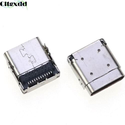 Cltgxdd 1PCS New USB Type-C DC Charging Port Socket Connector For HP Dell Toshiba Asus Laptop