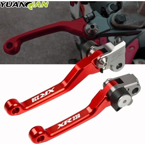 CNC Pivot Brake Clutch Levers Motorcycle Dirt Bike Lever For Honda XR230/MOTARD XR 230 XR230 2005 2006 2007 2008 2009 2010-2012