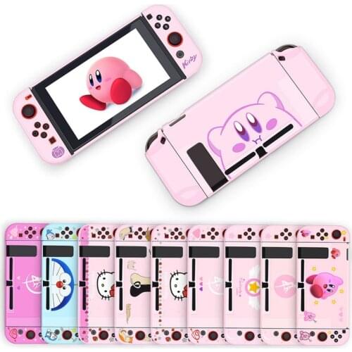 2021 NEW for nintendo Switch Colorful Cute Soft Protective Case Cover Hard PC Skin accessories games shell NS Joy-con housing