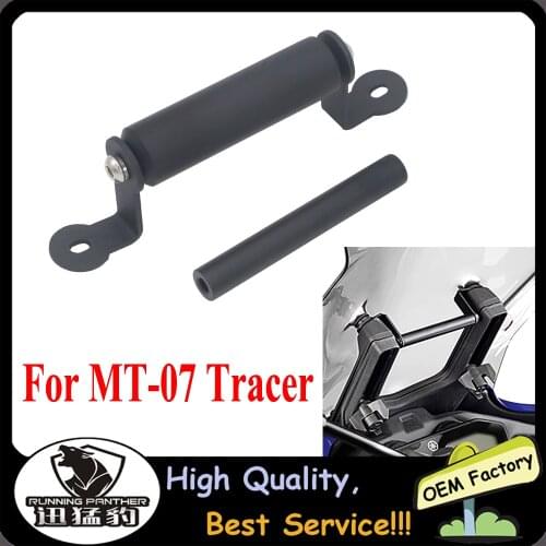 For YAMAHA MT-07 Tracer MT07 MT 07 Tracer 2016 2017 Mobile Phone USB Navigation Bracket Mobile Phone GPS Plate Bracket