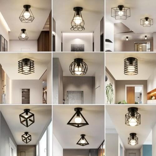 European modern led ceiling chandelier for aisle corridor balcony study home Indoor lighting decoration simple lamps E27 bulb