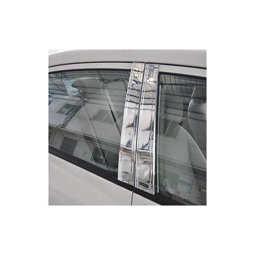 CHROME PILLAR POST 6PCS For Toyota Corolla Sedan 2009 2010 2011