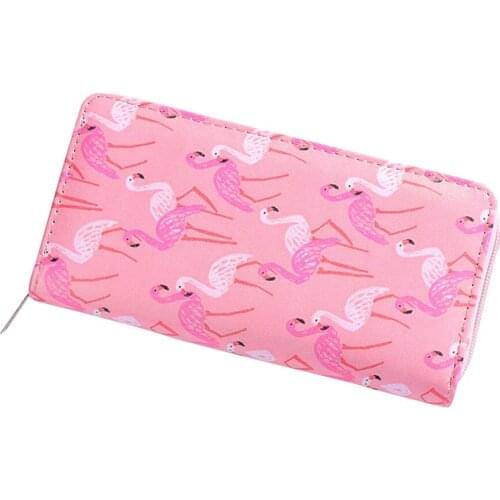 Cute Fruit Printing PU Leather Cartoon Pattern Wallet Coin Pouch Lady Girl Clutch Money Bag New Arrival Women Female Long Purse