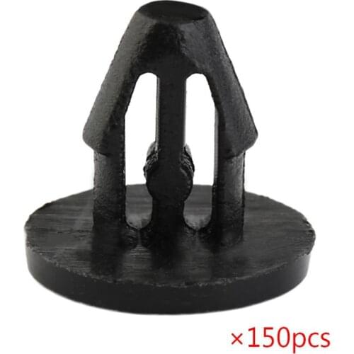 Mini 150Pcs Plastic Rivets Clips Auto Car Fender Interior Panel For Honda for AUDI Rivets Retainer Clips Car Door Buckles