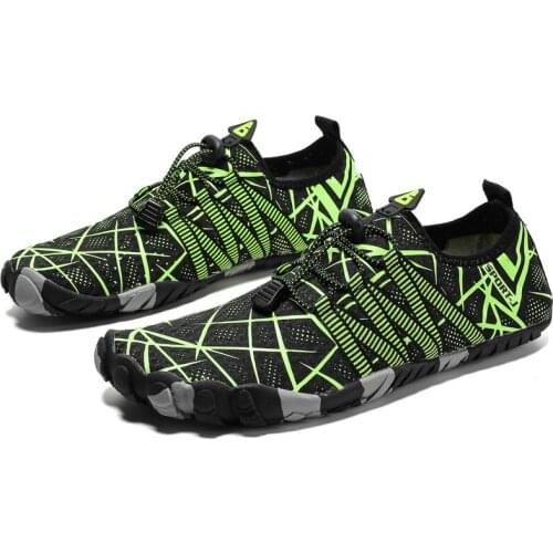 Men Women Water Sports Shoes Beach Swim Shoes Five Finger Toe Rubber Shoes