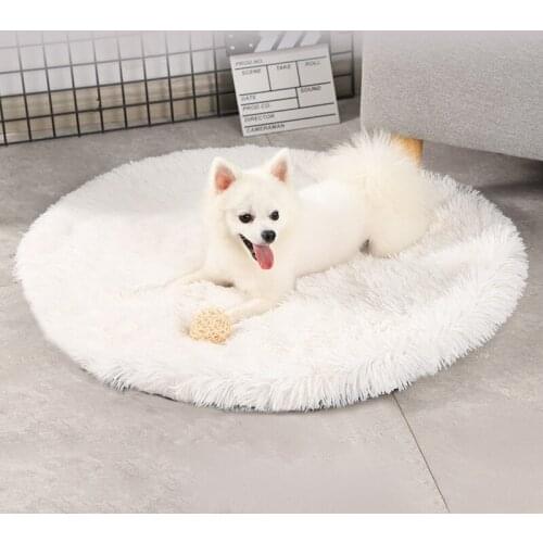 Supple Plush Pet Dog Mattress Nest Sofa Sleeping Warm Bed Mat Indoor Couch Car Seat Fluffy Cushion for Cats