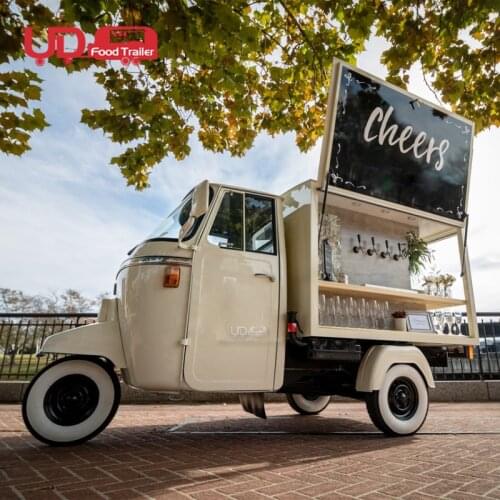Customized Food Truck Trike Prosecco Van Beer Bar Juice Food Cart