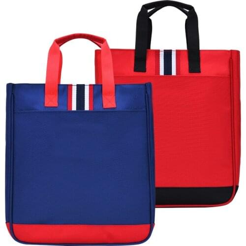 Students tutor bag primary school student handbag art bag hand book bag Messenger bag men and women cartoon make up school bag