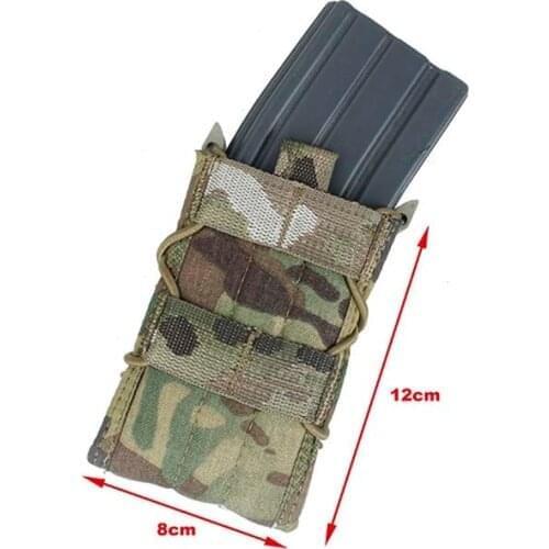 TMC TC 556 Pouch Single M4 Mag Pouch for Tactical Vest Molle System MC/MCBK/RG/MTP/CB