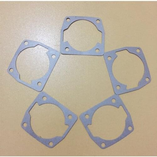 10pcs NEW CYLINDER GASKET FIT CHINESE CHAINSAW 4500 5200 5800 45CC 52CC 58CC MT-9999